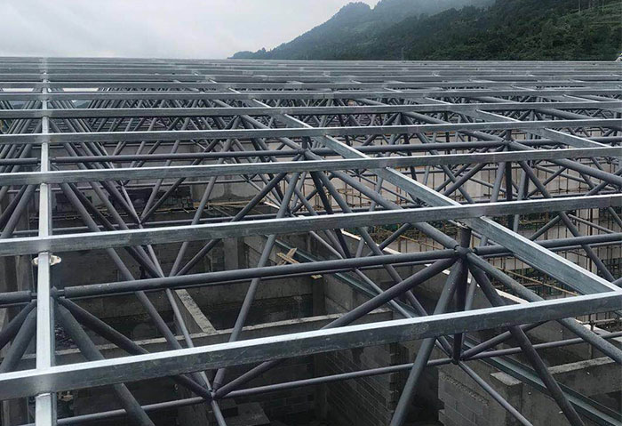 安顺学校艺体楼网架
